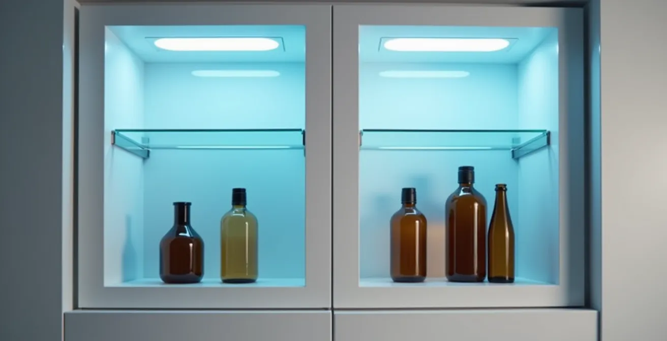 Organisation optimale pour la conservation des sérums anti-âge